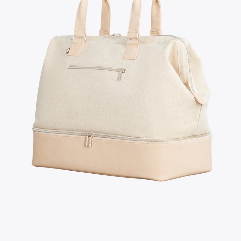 Beis weekender Canvas Tote Bag - Picture 7 of 9
